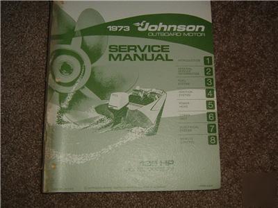 1973 johnson service manual for 135HP model 135ESL73