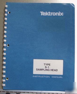 Tek S1 s-1 s 1 original service / operating manual