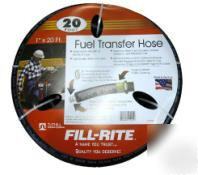 Fill rite farm pump hose with static wire 3/4