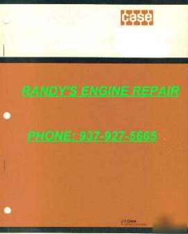 Complete set service manuals 4 case 648 tractor