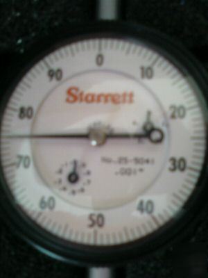 Dial indicator starrett 25-5041J