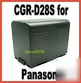 Battery for panasonic cgr-D28S dz-MX5000 ag-DVC30 nv-C5