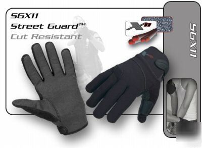 Hatch street guard X11 liner police search gloves lg