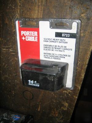 New porter cable 8723 14.4 volt battery 