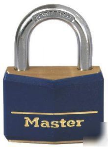 New master lock 142DCM brand blue padlock new