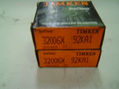 2 timken bearings 32006X 92KA1 free shipping 