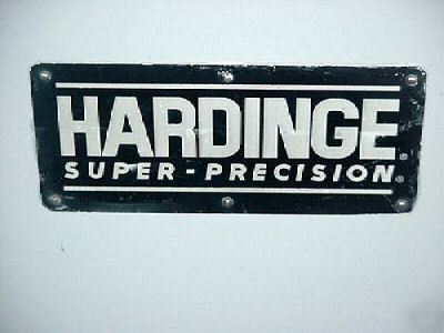 Hardinge DV59 super precision second operation lathe
