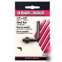 Black & decker 1/4X1/4 chuck key U1529