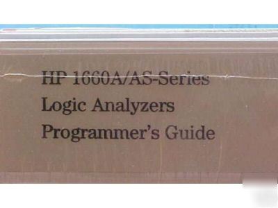 1660AAS series logic analyzers programmers gu