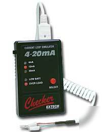 Extech 412440-s calibration source checker, current loo