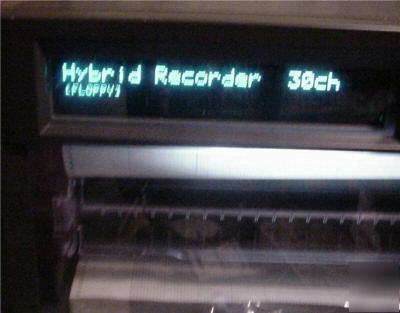 Omega DR241 series hybrid recorder 30 channel w/ floppy