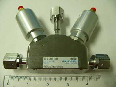 Parker veriflo 945Y manifold valve - lot of 3 each