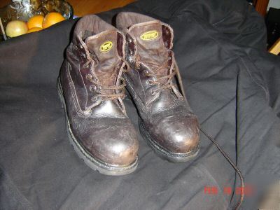 Wolverine steel toe work boots gore-tex waterproof