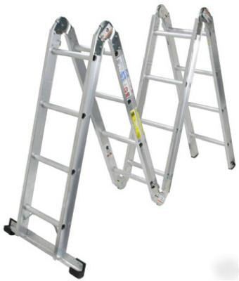 340638 8' to 16', multi master, alu articulated ladder