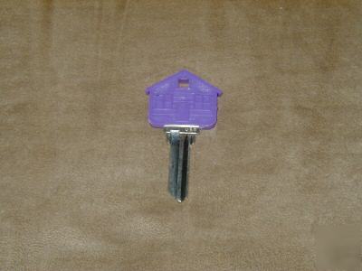 SC1 purple house key blank