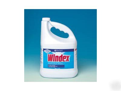 Windex glass cleaner - 4 x 1 gallon windex drk 90940