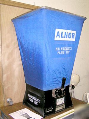 Alnor balometer capture hood air flow velometer meter