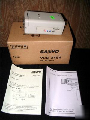  sanyo vcb 3454 ccd camera -- 400 video lines
