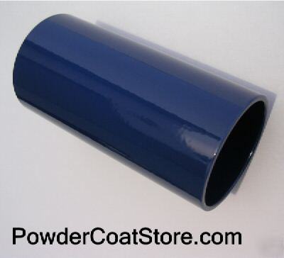 Full gloss blue polyester tgic powder coating coat 1 lb