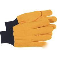 Glove napped yellow chore 2PLY 4032