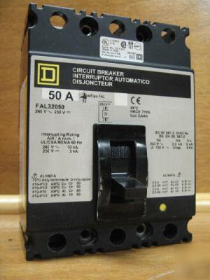 Square d circuit breaker FAL32050 50 amp 50AMP 50A a