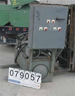 Used: catching fluidpower hydraulic power unit. driven