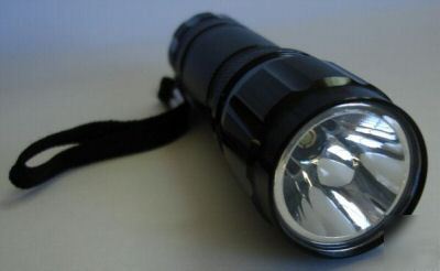 1WATT led flashlight, anodized al, waterproof -the best