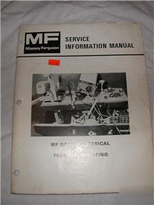 Massey ferguson basic electrical troubleshooting manual