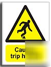 Trip hazard sign-adh.vinyl-300X400MM(wa-117-am)
