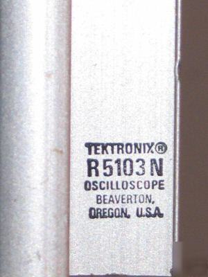 Tektronix m# r 5103N oscilloscope tested & working