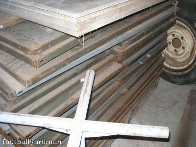 Used industrial shelves 23 1/2 x 47 3/4