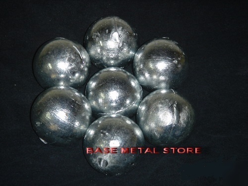 Zinc balls anodes element base metal 1-1.25 lb unit