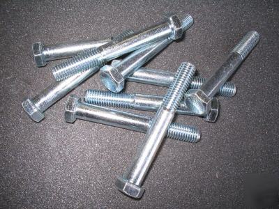 500 metric hex head bolts - size M8-1.25 x 80 mm