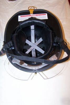 Morning pride ben-2 plus firefighter helmet, black