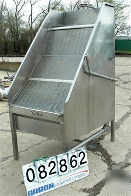 Used: dsm type screener, stainless steel. 3 section ver