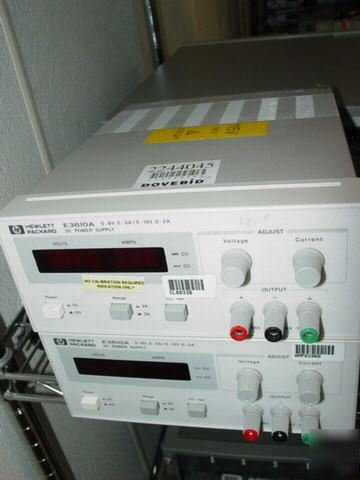Agilent hp E3610A dc power supplies