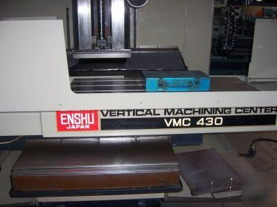 Enshu model vmc 430 cnc mill