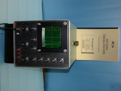 Rca wo-505A oscilloscope solid state single trace