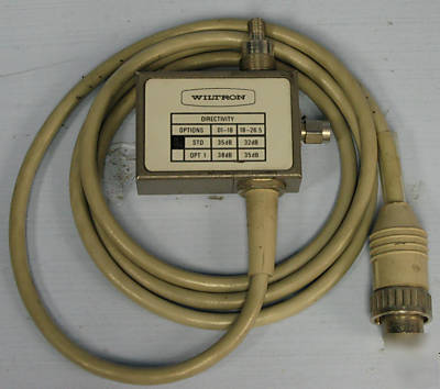 Wiltron 560-98S50 swr auto tester, 10 mhz - 26.5 ghz