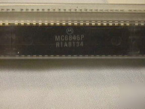 2 motorola MC6845P crt controller ic's bally machines