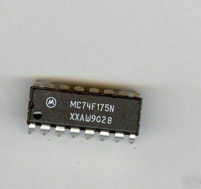 Integrated circuit MC74F175N electronics motorola
