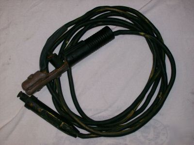 Welding cable lead with electrode holder 14' no 