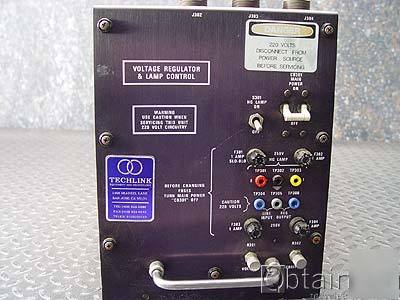 Techlink voltage regulator 180-264 vac freq. 47-63 hz