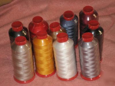 1650 yd spool #69 nylon sewing thread--20 color choices