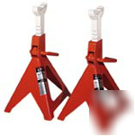 Jet safety ratchet shop stands 12 ton set of two