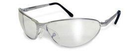 Barcelona matte silver safety glasses global vision clr