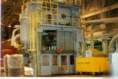1200 ton verson straight side double crank press used