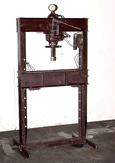 25TN h-frame hydraulic press, dake 25H manual