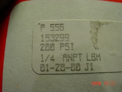 Ametek u.s. gauge P556 200PSI 1/4 anpt lbm 153299