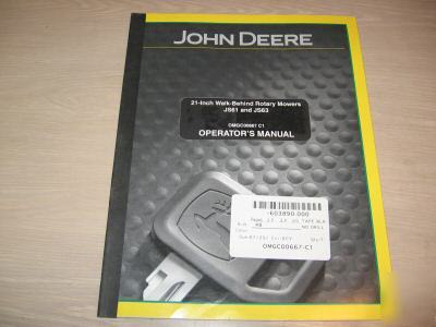 John deere operator's manual-21